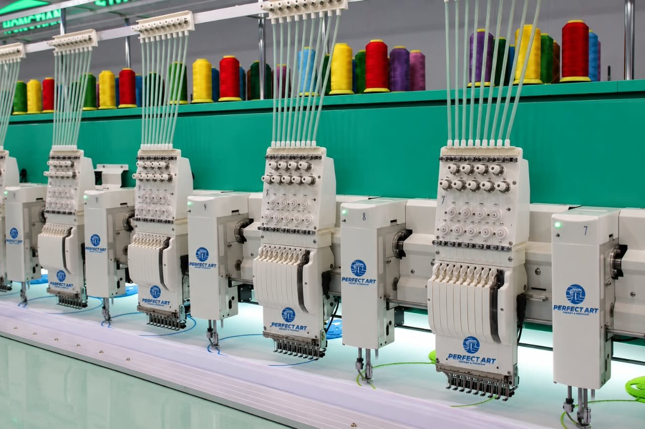 Chenille machine row Chenille Embroidery Machine